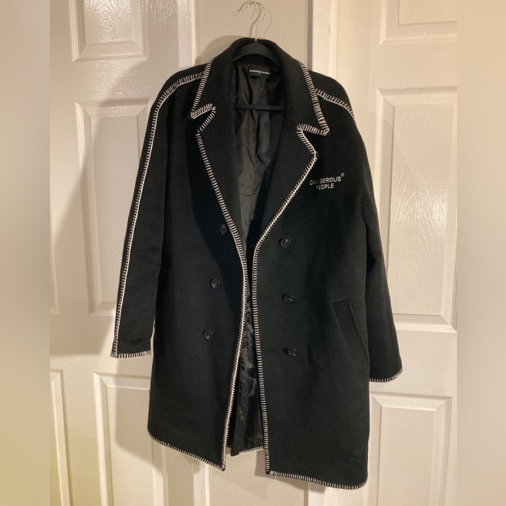 Dangerous People ,RARE branded Mens Trench Coat 🧥 - Picture 5 of 10